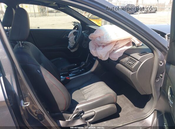 1HGCR2F13HA084093 2017 HONDA ACCORD Gray Սալոնի դիմացի տեսք
