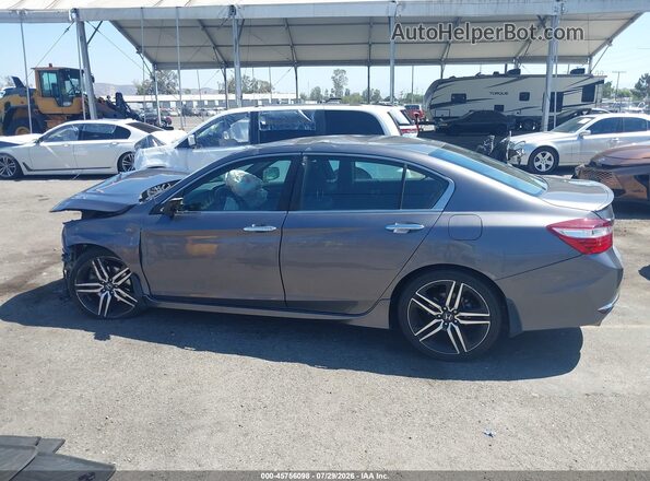 1HGCR2F13HA084093 2017 HONDA ACCORD Gray 