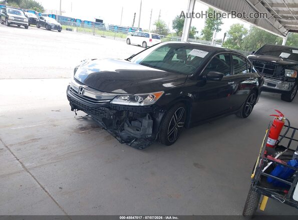 1HGCR2F13HA085132 2017 HONDA ACCORD Brown Vista tres cuartos delantera izquierda