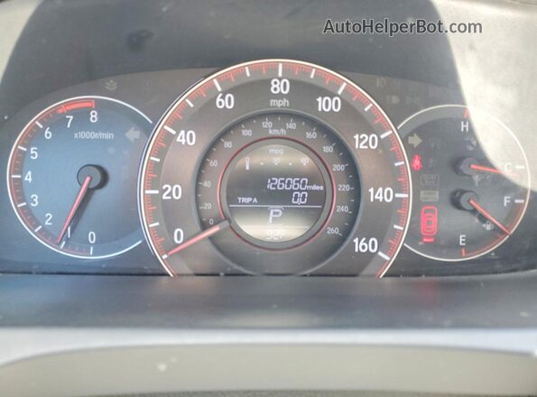 1HGCR2F13HA120865 2017 HONDA ACCORD Brown Instrument cluster view