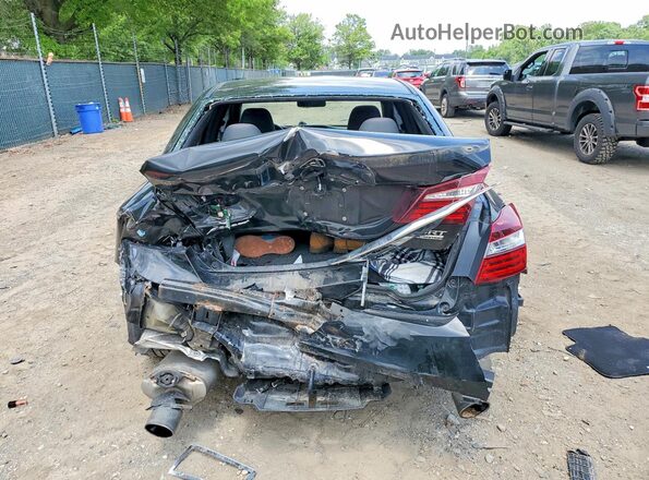 1HGCR2F13HA125774 2017 HONDA ACCORD Black Հետևի տեսք