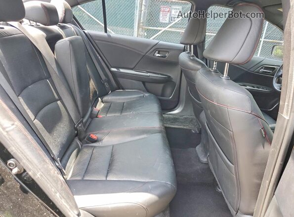 1HGCR2F13HA125774 2017 HONDA ACCORD Black Հետևի նստատեղերի տեսք