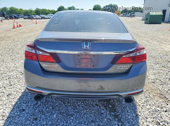 1HGCR2F13HA159987 2017 HONDA ACCORD Gray Հետևի տեսք