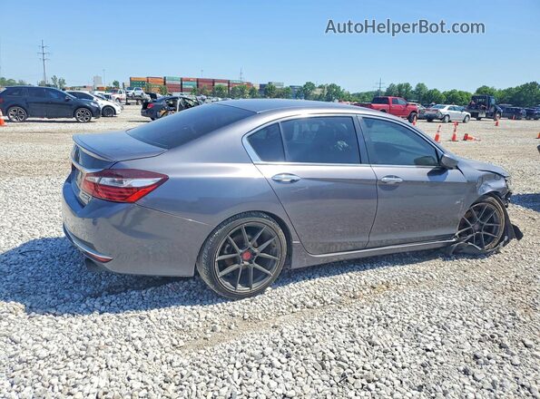 1HGCR2F13HA159987 2017 HONDA ACCORD Gray Հետևի աջ