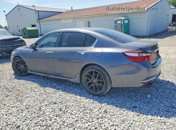 1HGCR2F13HA159987 2017 HONDA ACCORD Gray Հետևի ձախ