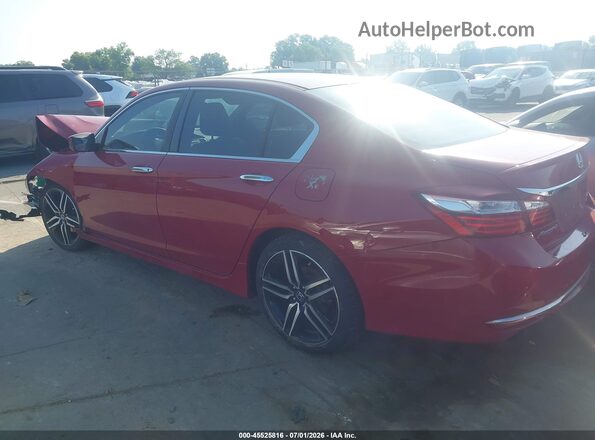 1HGCR2F13HA240018 2017 HONDA ACCORD Red Vista interior de 360 grados