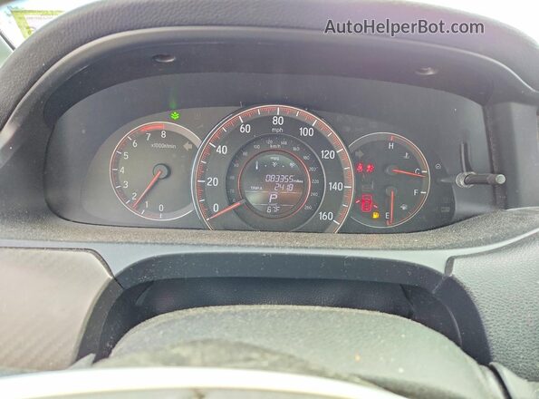 1HGCR2F13HA260804 2017 HONDA ACCORD Red Widok zestawu wskaźników
