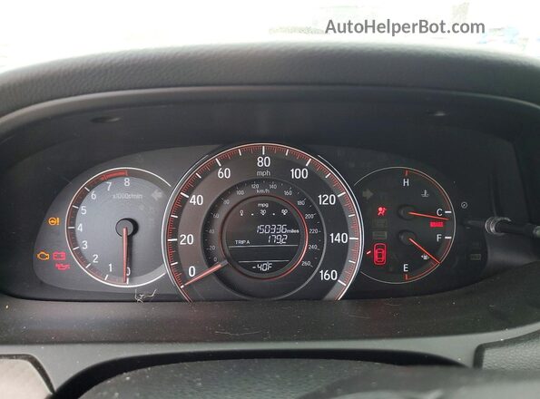 1HGCR2F14HA128537 2017 HONDA ACCORD Серебряный Вид щитка приборов