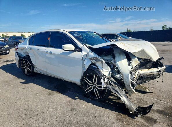 1HGCR2F14HA188334 2017 HONDA ACCORD White Առջևի աջ