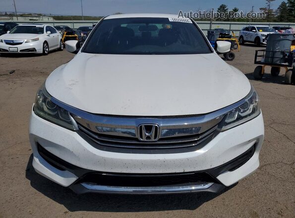 1HGCR2F14HA200255 2017 HONDA ACCORD White Vista frontal