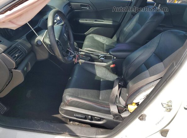 1HGCR2F14HA200255 2017 HONDA ACCORD White Vista interior delantera