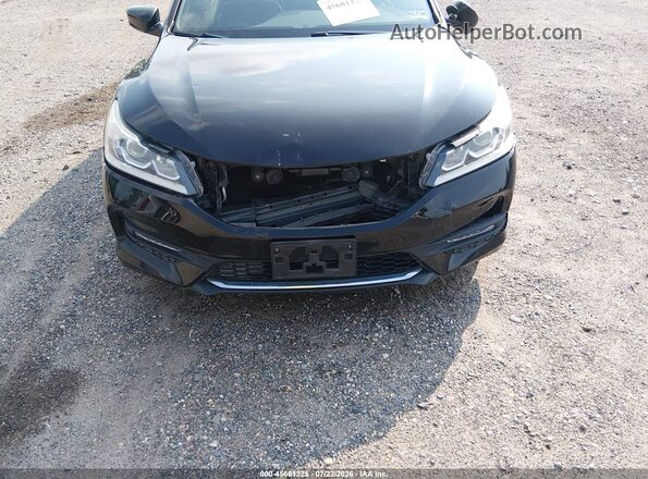 1HGCR2F14HA265087 2017 HONDA ACCORD Black Vista frontal