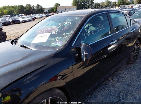 1HGCR2F14HA265087 2017 HONDA ACCORD Black 