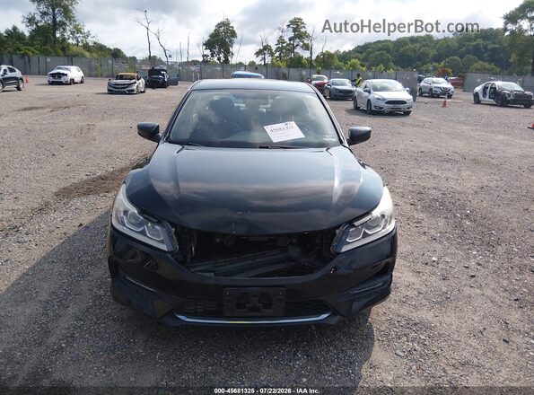1HGCR2F14HA265087 2017 HONDA ACCORD Black Vista del cuadro de instrumentos