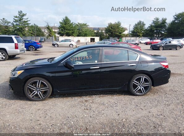1HGCR2F14HA265087 2017 HONDA ACCORD Black Vista interior de 360 grados