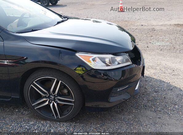1HGCR2F14HA265087 2017 HONDA ACCORD Black 