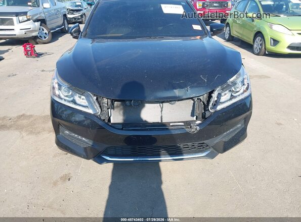 1HGCR2F15HA027488 2017 HONDA ACCORD Black Vista frontal