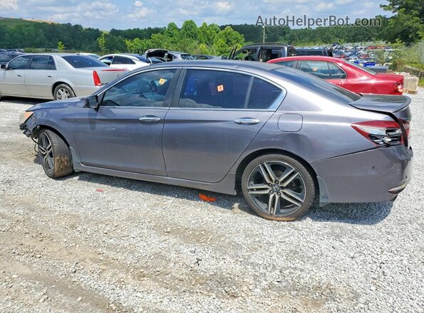 1HGCR2F15HA199651 2017 HONDA ACCORD Gray Հետևի ձախ