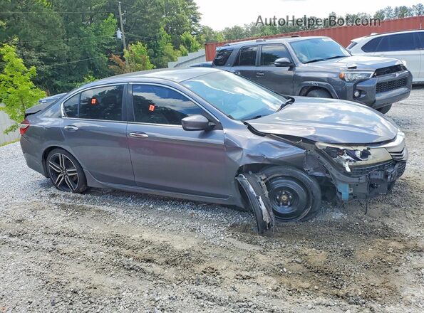 1HGCR2F15HA199651 2017 HONDA ACCORD Gray Առջևի աջ