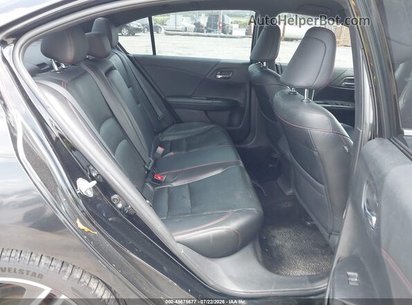 1HGCR2F15HA274932 2017 HONDA ACCORD Black Vista de la etiqueta del VIN