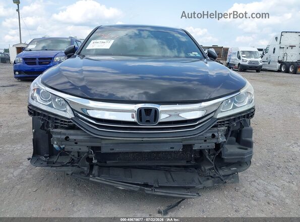 1HGCR2F15HA274932 2017 HONDA ACCORD Black Vista del cuadro de instrumentos