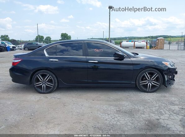 1HGCR2F15HA274932 2017 HONDA ACCORD Black Vista interior trasera
