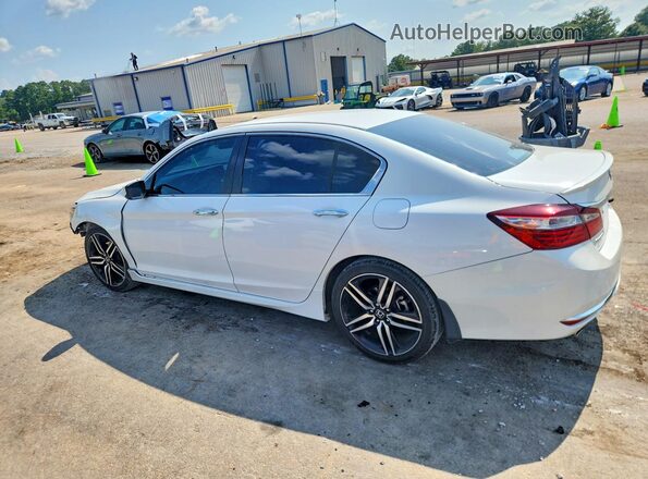 1HGCR2F15HA292492 2017 HONDA ACCORD White Trasero izquierdo