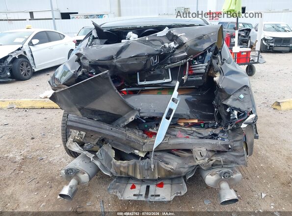 1HGCR2F16HA018069 2017 HONDA ACCORD Black Front view
