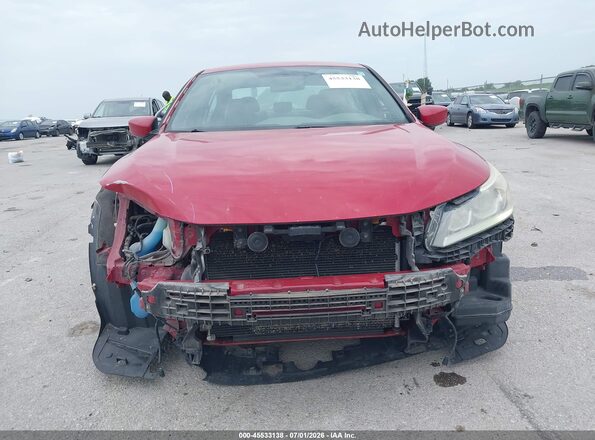 1HGCR2F16HA038709 2017 HONDA ACCORD Red წინა ხედი