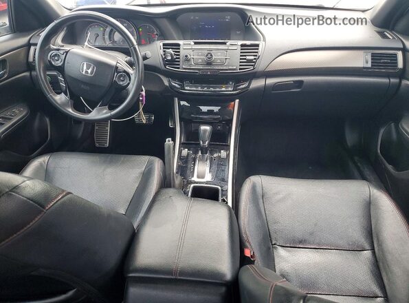 1HGCR2F16HA047264 2017 HONDA ACCORD White Dashboard view