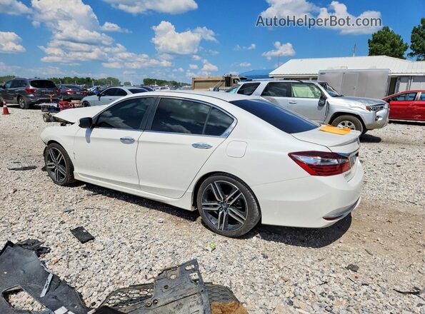 1HGCR2F16HA080717 2017 HONDA ACCORD White Задня ліва чверть