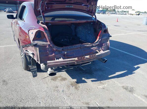 1HGCR2F16HA151494 2017 HONDA ACCORD Burgundy Вид спереду
