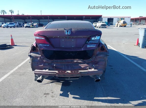 1HGCR2F16HA151494 2017 HONDA ACCORD Burgundy 