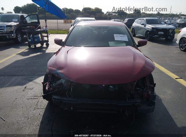 1HGCR2F16HA156291 2017 HONDA ACCORD Red Vista del cuadro de instrumentos