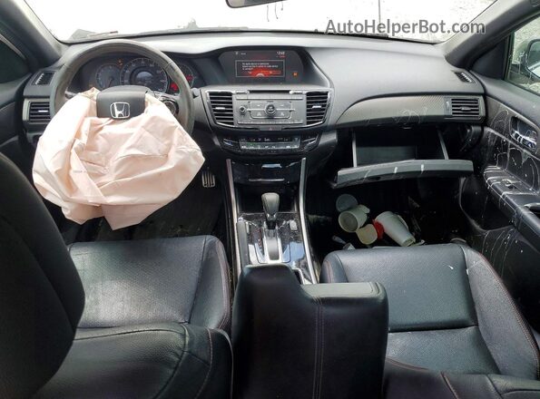 1HGCR2F16HA202928 2017 HONDA ACCORD White Вид панелі приладів