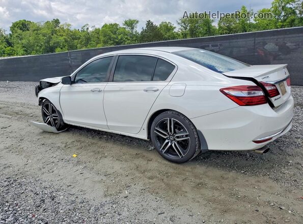 1HGCR2F16HA202928 2017 HONDA ACCORD White Задня ліва чверть