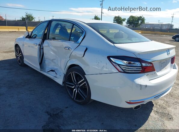 1HGCR2F16HA291187 2017 HONDA ACCORD White Հետևի ձախ