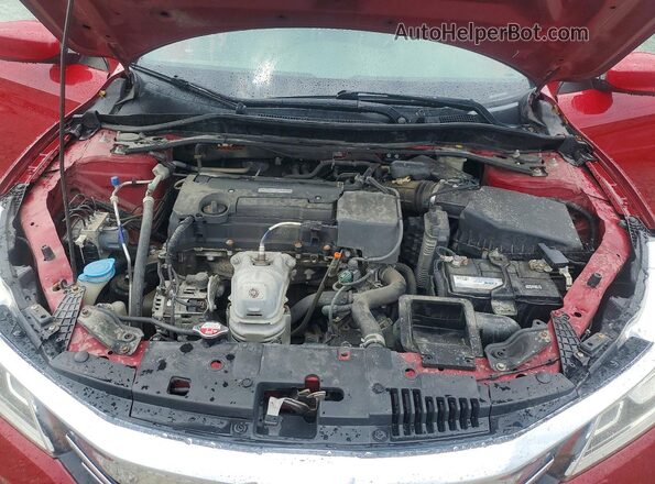1HGCR2F17HA011275 2017 HONDA ACCORD Red Widok wnętrza z tyłu