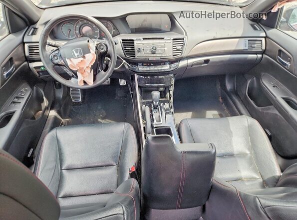 1HGCR2F17HA117581 2017 HONDA ACCORD Burgundy Vista del salpicadero