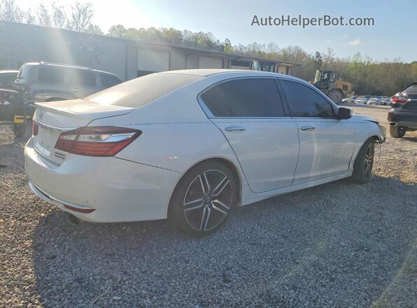 1HGCR2F17HA134283 2017 HONDA ACCORD White Задня права чверть