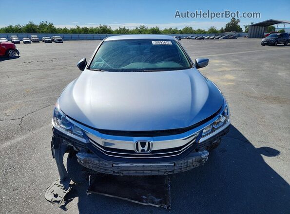 1HGCR2F17HA153206 2017 HONDA ACCORD Silver Front view
