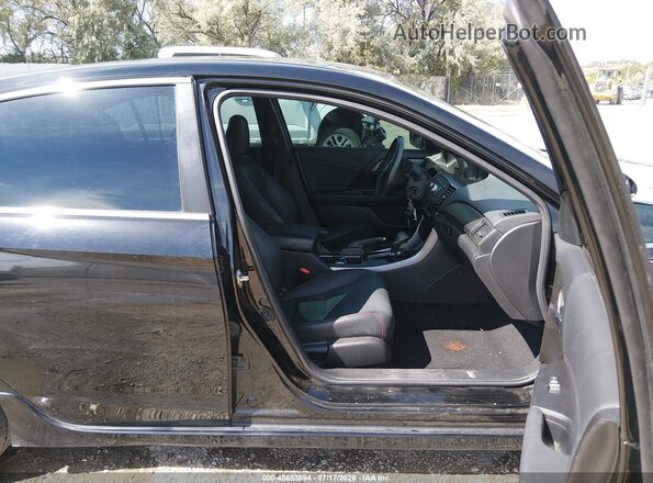 1HGCR2F17HA270932 2017 HONDA ACCORD Black Front interior view
