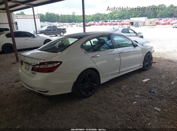 1HGCR2F18HA031258 2017 HONDA ACCORD White უკანა მარჯვენა