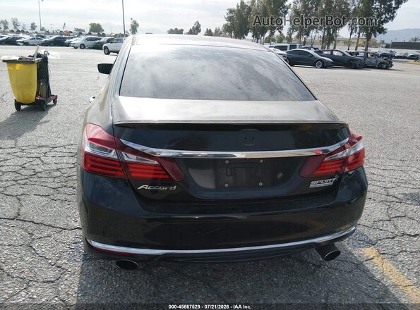 1HGCR2F18HA096465 2017 HONDA ACCORD Black 