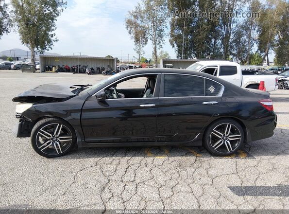 1HGCR2F18HA096465 2017 HONDA ACCORD Black 