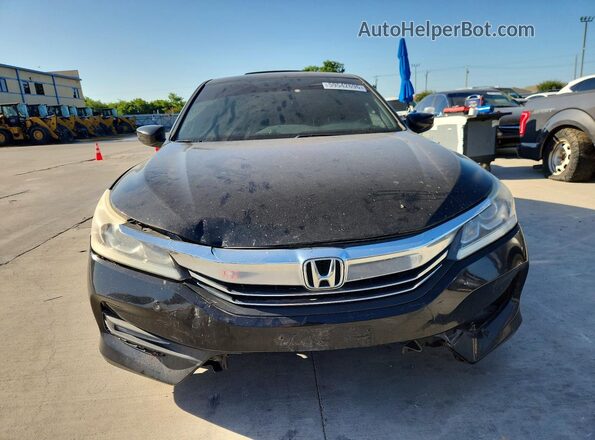 1HGCR2F18HA123017 2017 HONDA ACCORD Black წინა ხედი