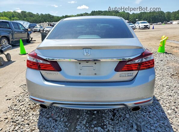 1HGCR2F19HA259446 2017 HONDA ACCORD Gray Vista trasera
