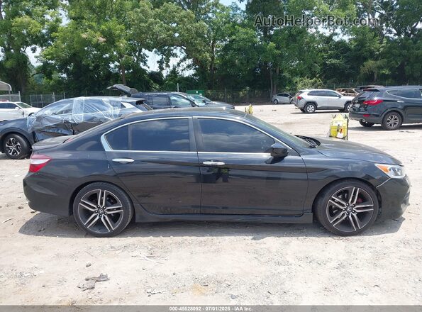 1HGCR2F19HA298439 2017 HONDA ACCORD Black Widok wnętrza 360 stopni