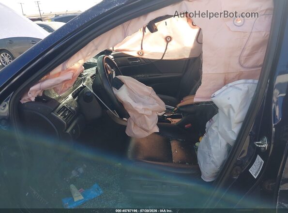 1HGCR2F1XHA102931 2017 HONDA ACCORD Синий Вид щитка приборов