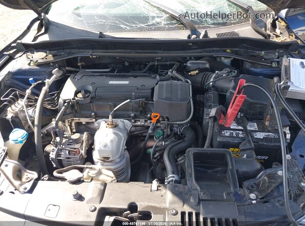 1HGCR2F1XHA102931 2017 HONDA ACCORD Синий Вид сзади
